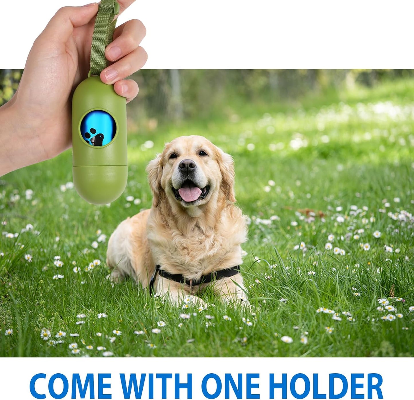 Extra Thick Scented Dog Poop Bags - 540 Count Leak-Proof Waste Bags with Convenient Dispenser, Perfect for Dog Owners