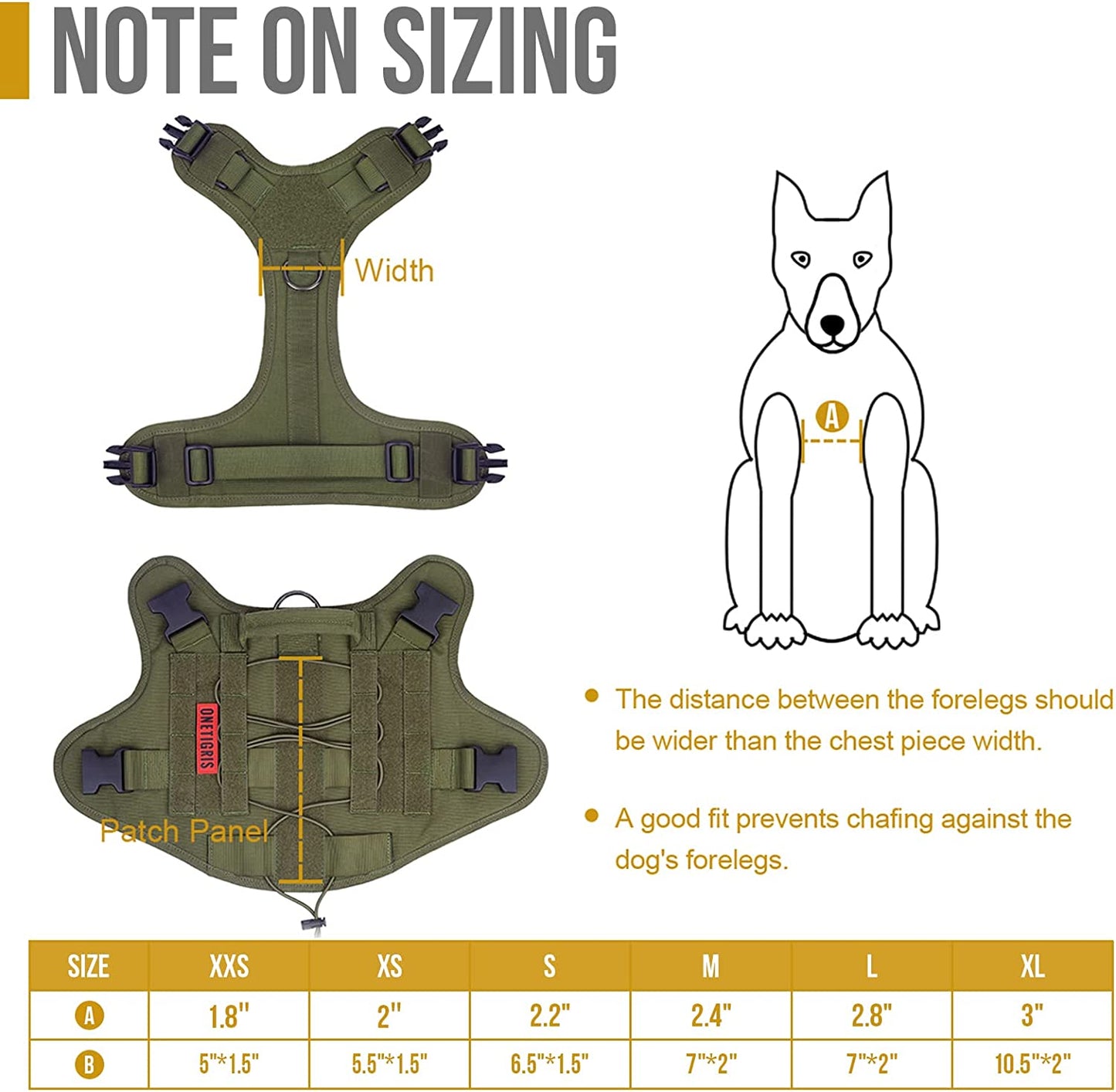 Tactical No-Pull Dog Harness - Adjustable Breathable Pet Vest with Handle for Outdoor Adventures (Ranger Green, Small)