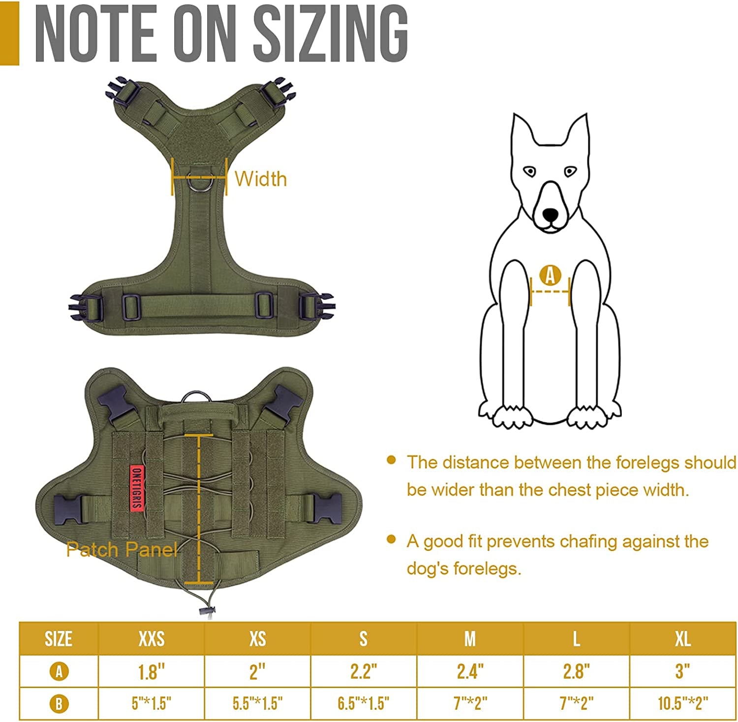 Tactical No-Pull Dog Harness - Adjustable Breathable Pet Vest with Handle for Outdoor Adventures (Ranger Green, Small)